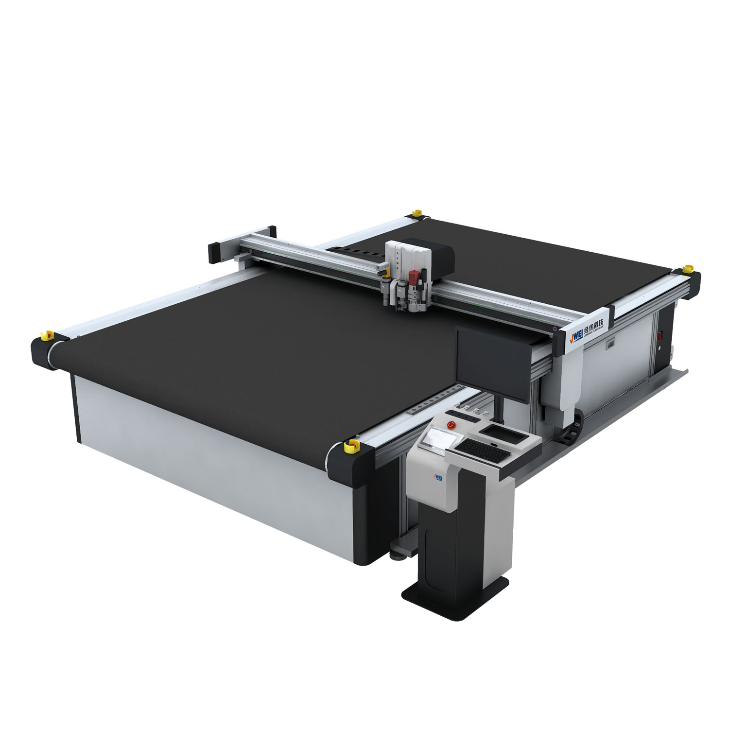 JWEI TB08II Industrijski rezalnik z ravno mizo
