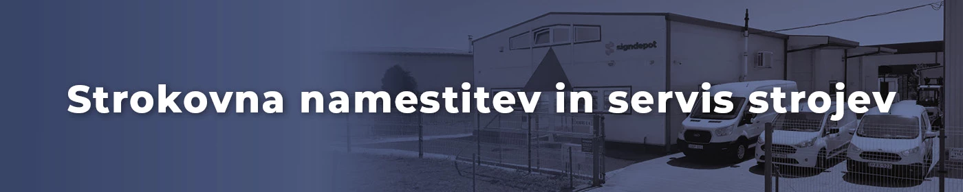 Strokovna namestitev in servis strojev