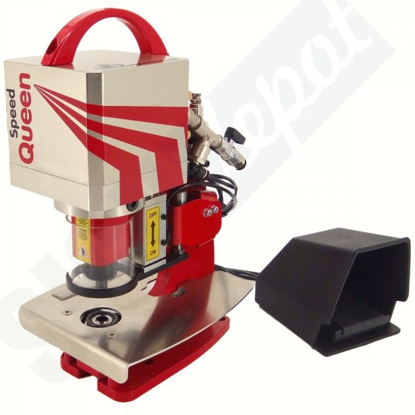 Speed Queen semi-automatic eyelet machine 8-16mm