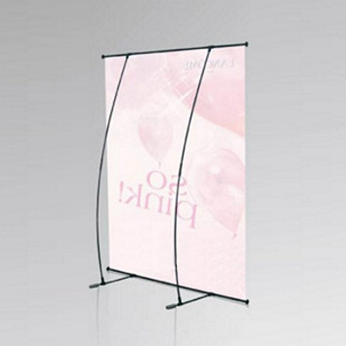 L banner stand Big