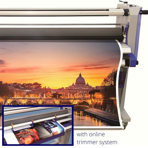 SD PRO 1600HCD+TRIM Hot-Cold laminating machine with trimmer