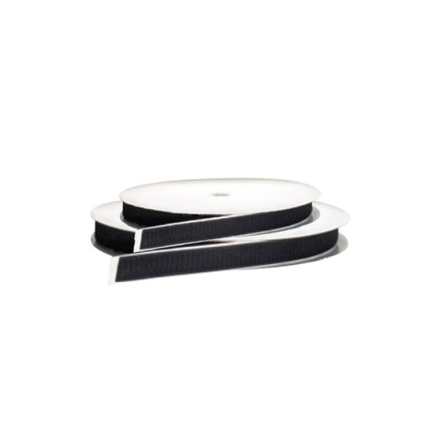 Acrylic adhesive 25mm loop black