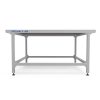 Fayon TITAN glass working table 130x150cm