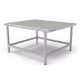 Fayon TITAN glass working table 130x250cm