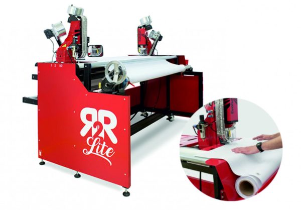 Roll2Roll Lite semi-automatic eyelet machine