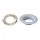 SD BASIC Stainless steel eyelet (500pairs) white - 16mm