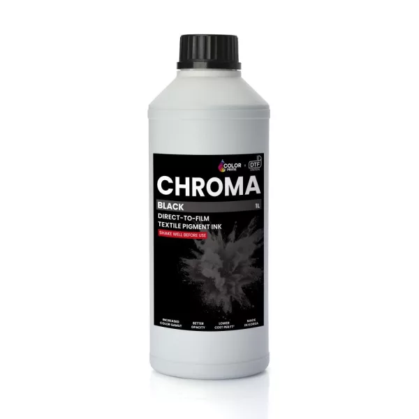 Color Prime Chroma DTF ink - Black - 1000ml