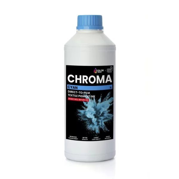 Color Prime Chroma DTF ink - Cyan - 1000ml