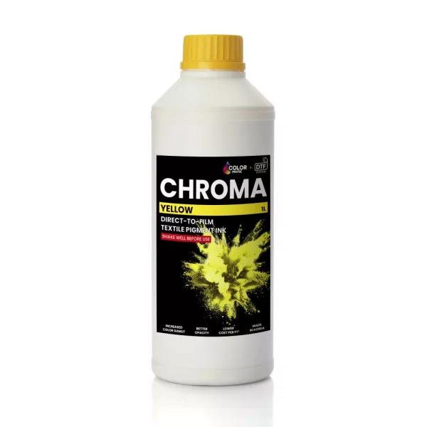 Color Prime Chroma DTF ink - Yellow - 1000ml
