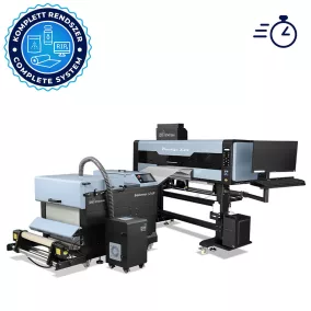 DTF Station Prestige XL4 60cm tekercses DTF nyomtató szett