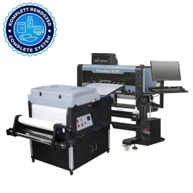   DTF Station Prestige XL2 60cm tekercses DTF nyomtató szett Miro 24 beégető egységgel