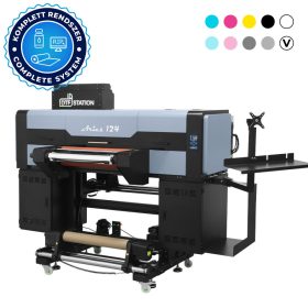 DTF Station Aries 124 60cm valjčni UV DTF tiskalni komplet