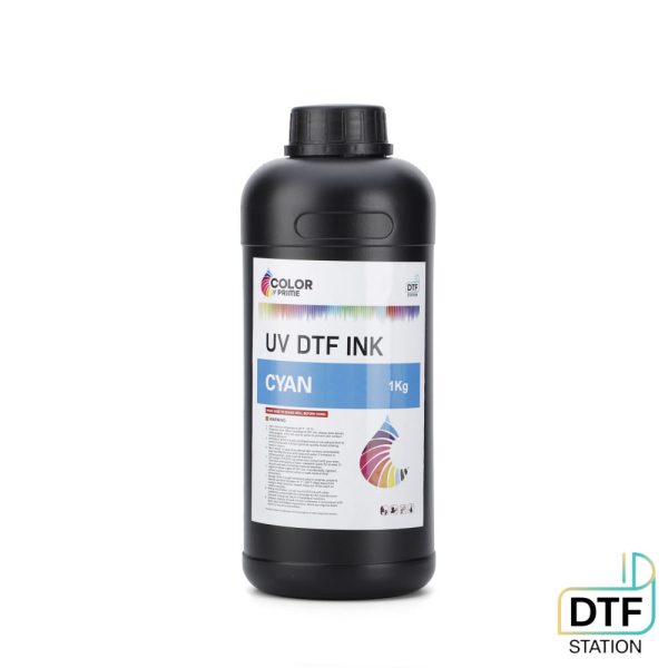 Color Prime UV-DTF festék - 1000ml - Cián