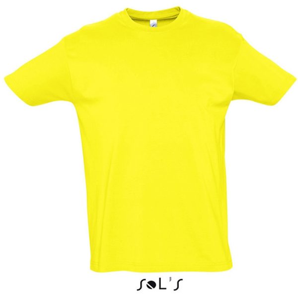 Sol's Imperial 11500 cotton t-shirt LEMON - L