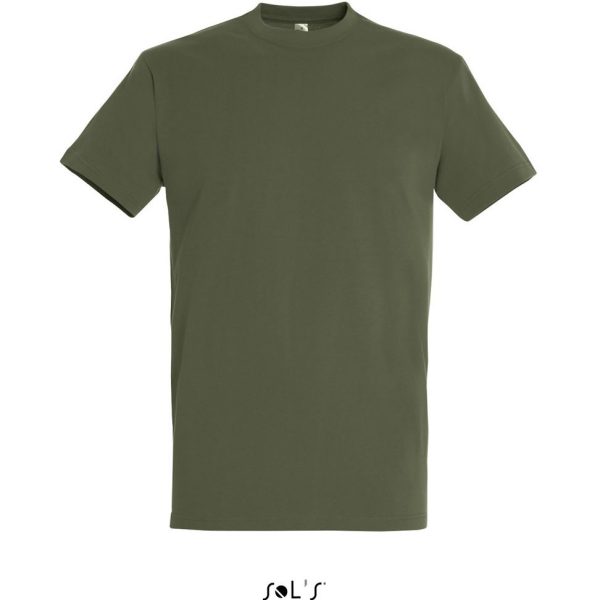 Sol's Imperial 11500 cotton t-shirt - ARMY GREEN - L