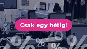 Nyílt napunkon bemutatott gépeink EXKLUZÍV ÁRAKON!