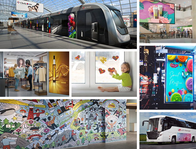   LX HAUSYS - LD2700 Monomer tiskljiva samolepilna folija - 152 cm
