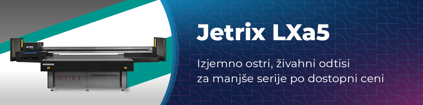JETRIX LXa5 UV tiskalnik
