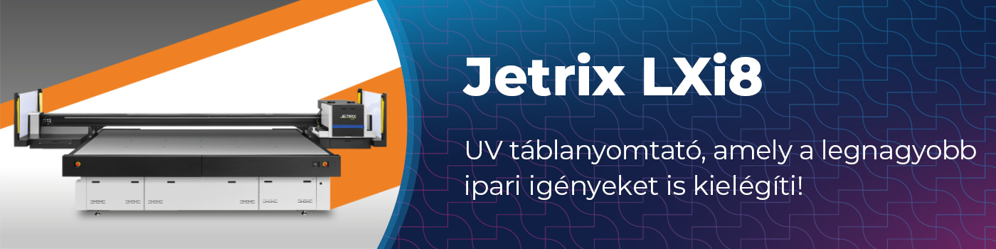JETRIX LXi8 UV táblanyomtató
