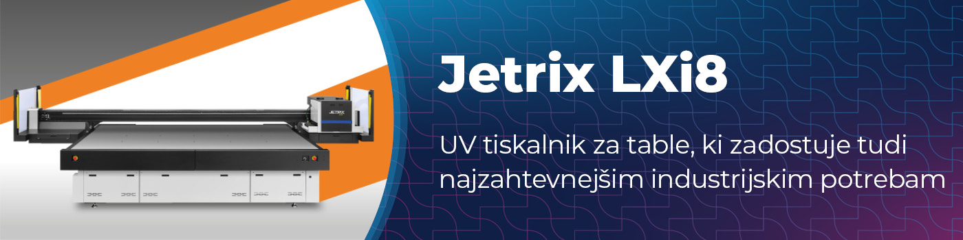 JETRIX LXi8 UV-tiskalnik
