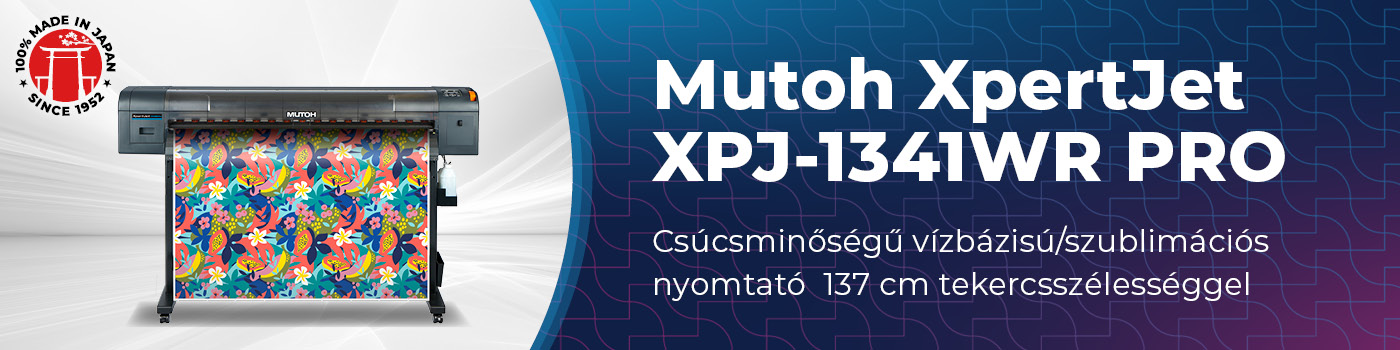   Mutoh XpertJet XPJ-1341WR PRO vodno osnovan/sublimacijski tiskalnik
