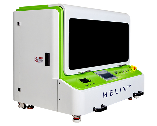 Inkcups Helix One rotacijski UV tiskalnik za plastenke

