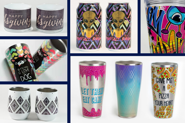 Inkcups Helix One rotacijski UV tiskalnik za plastenke
