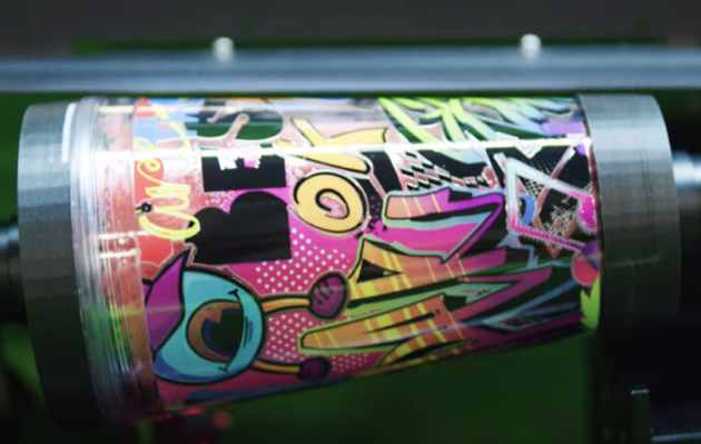 Inkcups Helix One rotacijski UV tiskalnik za plastenke
