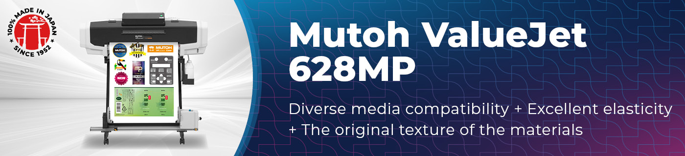 Mutoh ValueJet VJ-628MP resin printer
