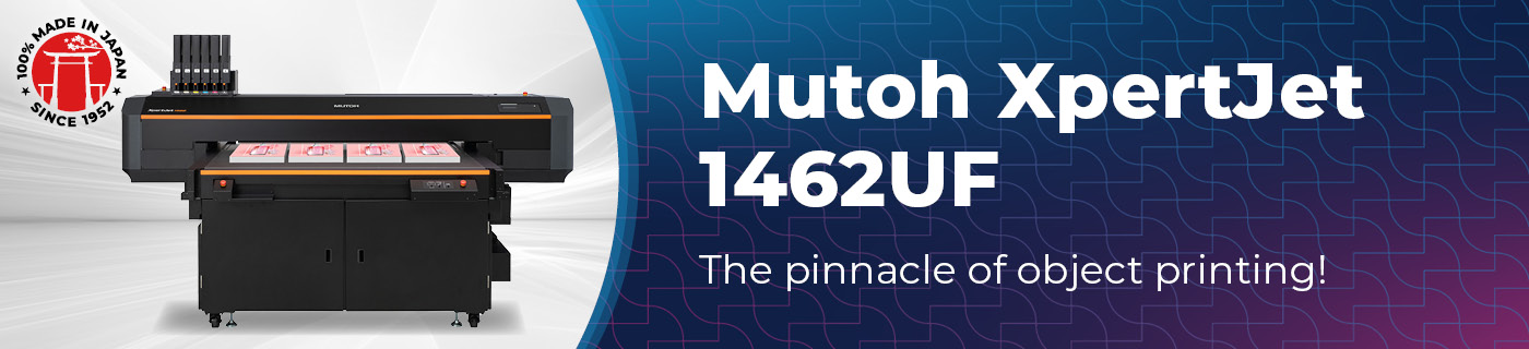 Mutoh XpertJet XPJ-1462UF UV object printer
