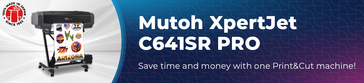 Mutoh XpertJet XPJ-C641SR PRO printer-cutter

