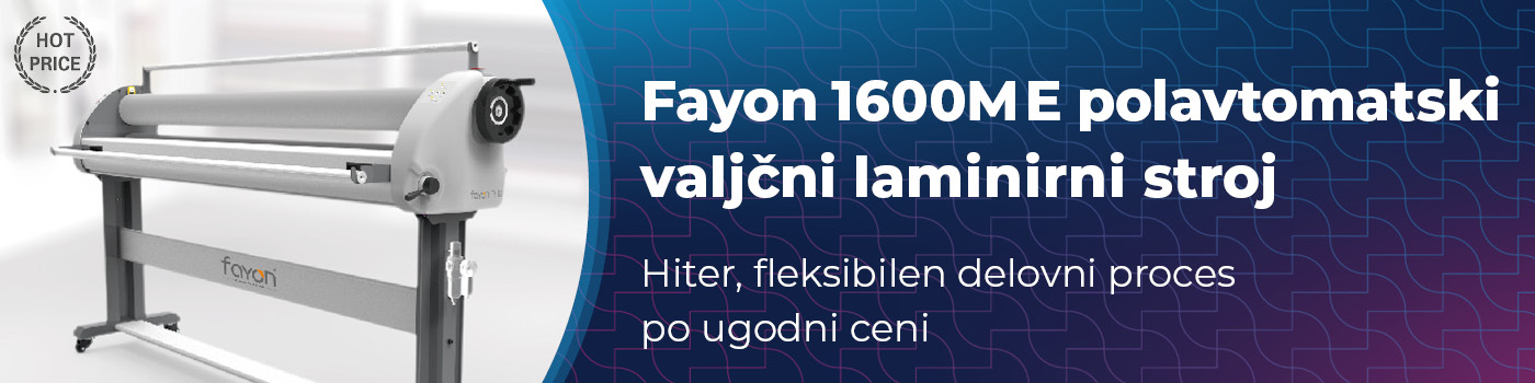 Polavtomatski laminator Fayon 1600ME
