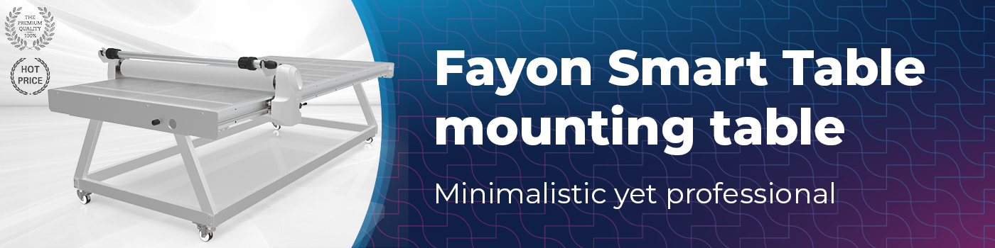 Fayon Smart Table mounting table - 130x250cm
